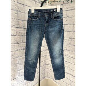 Miss Me Distressed Skinny Jeans Standard Fit Size 28 Medium Wash